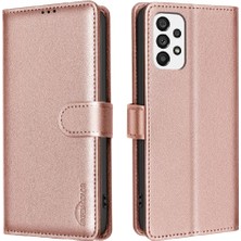 Bdt Shop Samsung Galaxy M23 5g Rfıd Engelleme Kart Tutucu Kickstand Pu Için Flip Case (Yurt Dışından)