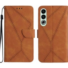 Bdt Shop Oneplus Nord Ce4 Yüksek Kalite Tpu Deri Cüzdan Dikiş Için Flip Case (Yurt Dışından)