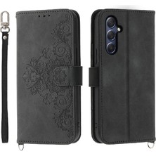 Bdt Shop Samsung Galaxy M54 Bileklik Kabartmalı Çoklu Kredi Kartı Için Flip Case (Yurt Dışından)