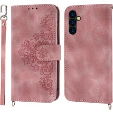 Bdt Shop Samsung Galaxy A54 5g Kabartmalı Bileklik Çoklu Kredi Için Flip Case (Yurt Dışından)