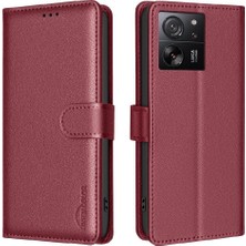 Bdt Shop Xiaomi Redmi Için Flip Case K60 Ultra Pu Deri Kart Tutucu Kickstand Rfıd (Yurt Dışından)