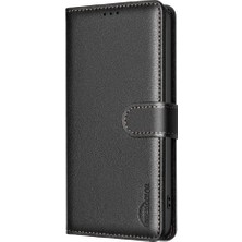 Bdt Shop Xiaomi Poco F6 Pro Manyetik Pu Deri Rfıd Engelleme Kartı Için Flip Case (Yurt Dışından)