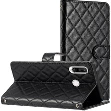 Manyi Mall Huawei Y6P Tpu Darbeye Pu Deri Cüzdan Kart Yuvaları Için Flip Case Folio (Yurt Dışından)