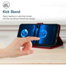 Manyi Mall Kart ile Xiaomi Redmi Not 8 Pro Pu Deri Kickstand Için Flip Case (Yurt Dışından)