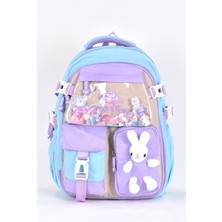 Relaxion Elatae Ortopedik Lüks Kumaş Çok Gözlü Çocuk Ilkokul Sırt Çantası 1461