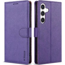 Manyi Mall Samsung Galaxy A35 Kart Yuvaları Manyetik Kapatma Yan Cep Için Flip Case (Yurt Dışından)