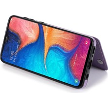 Manyi Mall Samsung Galaxy A20/A30 Desen Çiçek Pu Için Kart Tutucu Kılıf ile Cüzdan (Yurt Dışından)