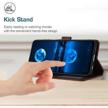 Manyi Mall Toka Kickstand Pu Deri ile Nokia C02 Saf Renk Için Flip Case (Yurt Dışından)