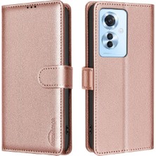 Manyi Mall Oppo Oppo 11F 5g Rfıd Engelleme Kart Tutucu Kickstand Pu Için Flip Case (Yurt Dışından)