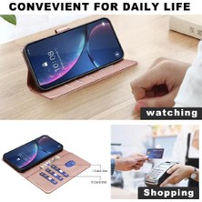 Manyi Mall Oppo Oppo 11F 5g Rfıd Engelleme Kart Tutucu Kickstand Pu Için Flip Case (Yurt Dışından)