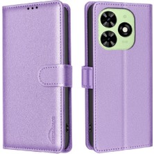 Manyi Mall Tecno Pop 8 Rfıd Engelleme Kart Tutucu Kickstand Manyetik Pu Için Flip Case (Yurt Dışından)