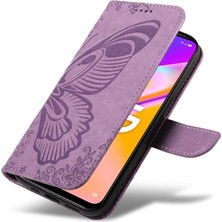 Manyi Mall Oppo Için Flip Case A93 5G/A74 5G/A54 5g Ayrılabilir El Kayışı Kabartmalı (Yurt Dışından)