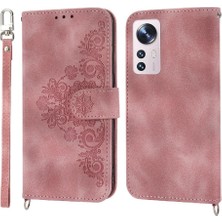 Manyi Mall Xiaomi 12/12X Kabartmalı Çoklu Kredi Kartı Yuvaları Için Flip Case Darbeye (Yurt Dışından)