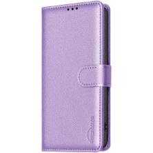 Manyi Mall IPhone 13 Için Flip Case Pro Max Manyetik Cüzdan Rfıd Engelleme Pu Deri (Yurt Dışından)