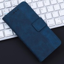 Manyi Mall Xiaomi Poco F6 Pro Için Geometrik Kabartmalı Flip Case Folio Cüzdan Pu (Yurt Dışından)