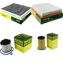 Mann Opel Insignia 2.0 Dizel Periyodik Bakım Seti Mann Marka