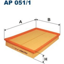 Filtron Opel Combo C 1.3 Dizel Hava Filtresi Fıltron Marka