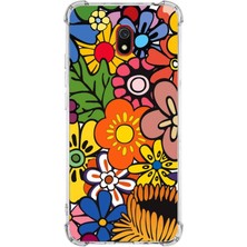 Printify Xiaomi Redmi 8A Uyumlu Retro Color 2 Baskılı Şeffaf Köşe Korumalı Antişok Kılıf