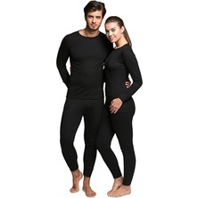 Thermoform Tf Active Yetişkin Termal Set Unisex Termal İçlik Takım HZT4008 Siyah