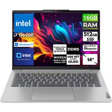 Lenovo Ideapad Slim5 14IRL8 I7-13620H 16 GB 512 GB SSD 14" Wuxga Windows 11 Home Taşınabilir Bilgisayar 82XD009FTX Bt4
