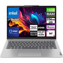 Lenovo Ideapad Slim5 14IRL8 I7-13620H 16 GB 256 GB SSD 14" Wuxga Freedos Taşınabilir Bilgisayar 82XD009FTX Bt9
