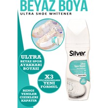 Silver Ayakkabı Bakım Seti - Deodorant - Köpük - Ultra Beyaz Boya - Jel - Sünger