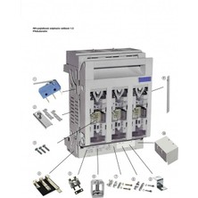 Efen 34170-0000 Nh1 250A M10 Pabuç Bağlantılı Yatay Tip Yük Ayırıcı