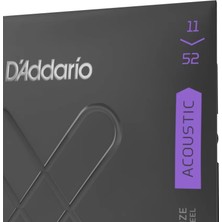 Daddarıo XTABR1152 Akustik Gitar Tel Seti, 80/20 Cst Lıght