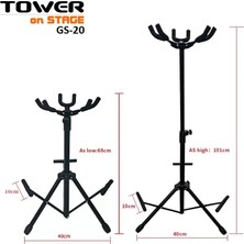 Tower Gs-33  3 Lü Gitar  Standı