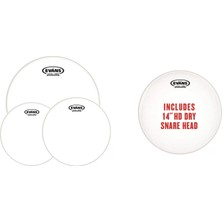 Evans EPP-G2HDD-F Deri Seti 10+12+14+14 G2 Tom Clear+Hd Dry