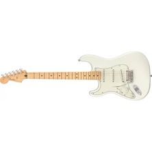 Fender Player Stratocaster Akçaağaç Klavye Polar White Solak Elektro Gitar