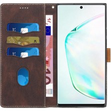 YH Mall Samsung Galaxy NOTE10 Pro Kart Yuvası Manyetik Kapatma Için Cüzdan Kılıf (Yurt Dışından)