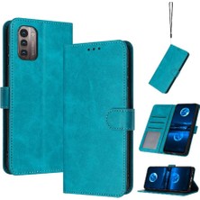 YH Mall Kart Yuvası ile Nokia Nokia Için Flip Case Pu Deri Saf Renk Kickstand (Yurt Dışından)