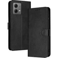 YH Mall Motorola Moto G84 5g Kickstand ile Toka Pu Deri ile Flip Case (Yurt Dışından)