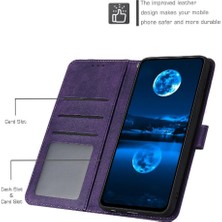 YH Mall Xiaomi Redmi Not 12 Için Flip Case Kart Pu ile 4g Kickstand Saf Renk (Yurt Dışından)