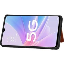 YH Mall Oppo A78 Için Kılıf Standı Fonksiyonu Manyetik Kart Tutucu Komple Kamera (Yurt Dışından)