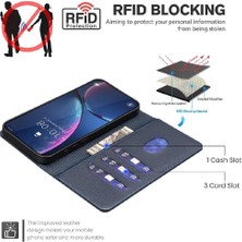 YH Mall Tecno Spark 20 Pro Artı Kart Tutucu Kickstand Cüzdan Pu Rfıd Için Flip Case (Yurt Dışından)