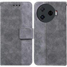 YH Mall Tecno Camon 30 Pro Kickstand Özelliği Için Flip Case Folio Cüzdan Kapak Çevirin (Yurt Dışından)