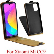 YH Mall Xiaomi Mi Cc9 Koruyucu Kapak Için Dikey Flip Case Kart Yuvası Tpu Tarzı (Yurt Dışından)