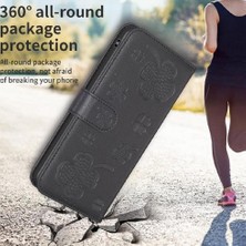 YH Mall Xiaomi Poco C65 Kart Yuvaları Tutucu Kickstand Pu Deri Için Flip Case (Yurt Dışından)