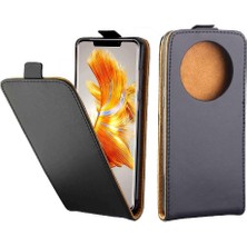 YH Mall Huawei Mate 50 Pro Tpu Deri Kart Yuvası Iş Için Dikey Flip Case (Yurt Dışından)