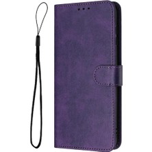 YH Mall Nokia G10/G20/G30 Kickstand Için Flip Case Kart Yuvası ile Pu Deri Saf (Yurt Dışından)