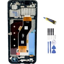 Çelik Pro Tecno Spark 20C Uyumlu Ekran LCD Dokunmatik Full Çıtalı