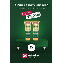 Bioblas Botanic Oils Argan Yağlı Saç Kremi 250 ml Onarıcı Argan Saç Bakım Kremi 2'li