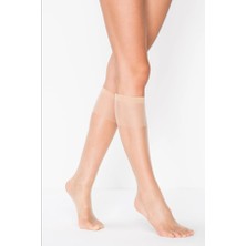 Penti 3 Adet. Açık Ten.  Parlak. 15 Den. Ince. Burnu Dayanıklı, Pantolon Çorabı, Renk No:51