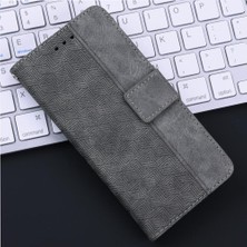 YH Market Onur Magic6 Pro Flip Folio Kickstand Özelliği Için Flip Case Geometrik Pu (Yurt Dışından)