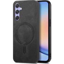 YH Market Samsung Galaxy A34 Hafif Ince Kablosuz Şarj Magsafe Araba (Yurt Dışından)