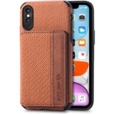 YH Market IPhone Xs Max Manyetik Kart Tutucu Standı Fonksiyonu Komple Kamera (Yurt Dışından)