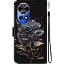 YH Market Huawei Nova 12 Pro Cüzdan Kart Yuvaları Için Kılıf Pu Deri Manyetik Kapatma (Yurt Dışından)