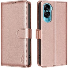 YH Market Onur Için Flip Case 90 Lite 5g Cüzdan Pu Deri Rfıd Engelleme Kart Tutucu (Yurt Dışından)